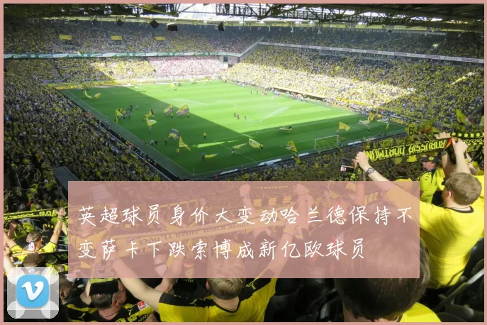 英超球员身价大变动哈兰德保持不变萨卡下跌索博成新亿欧球员